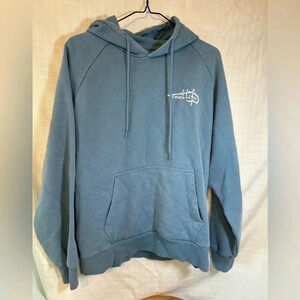 Men’s Teal Blue Hoodie by Reel Life